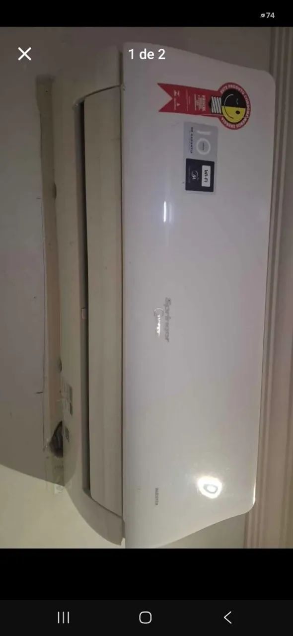 Evaporadora midea 