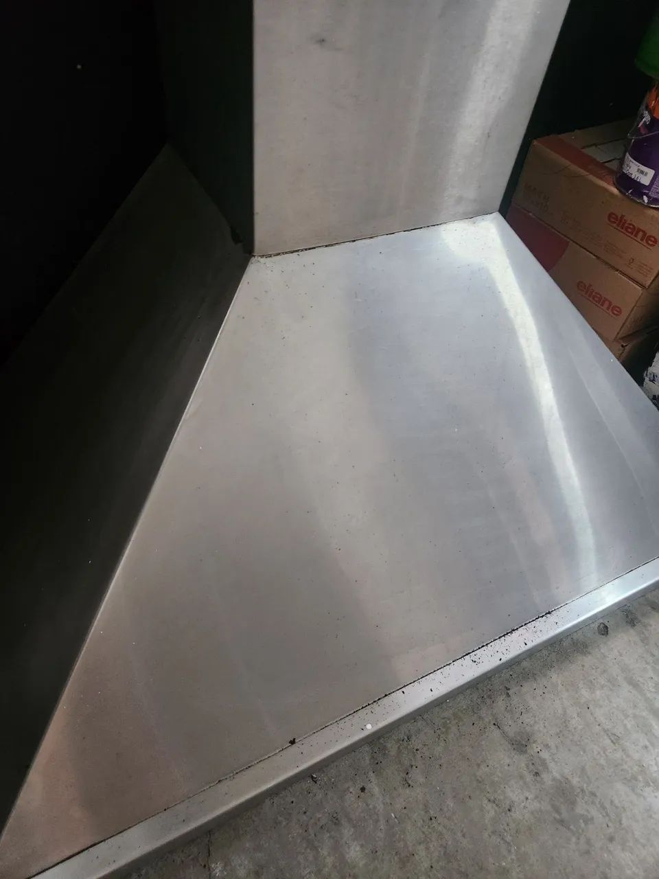 Coifa industrial inox