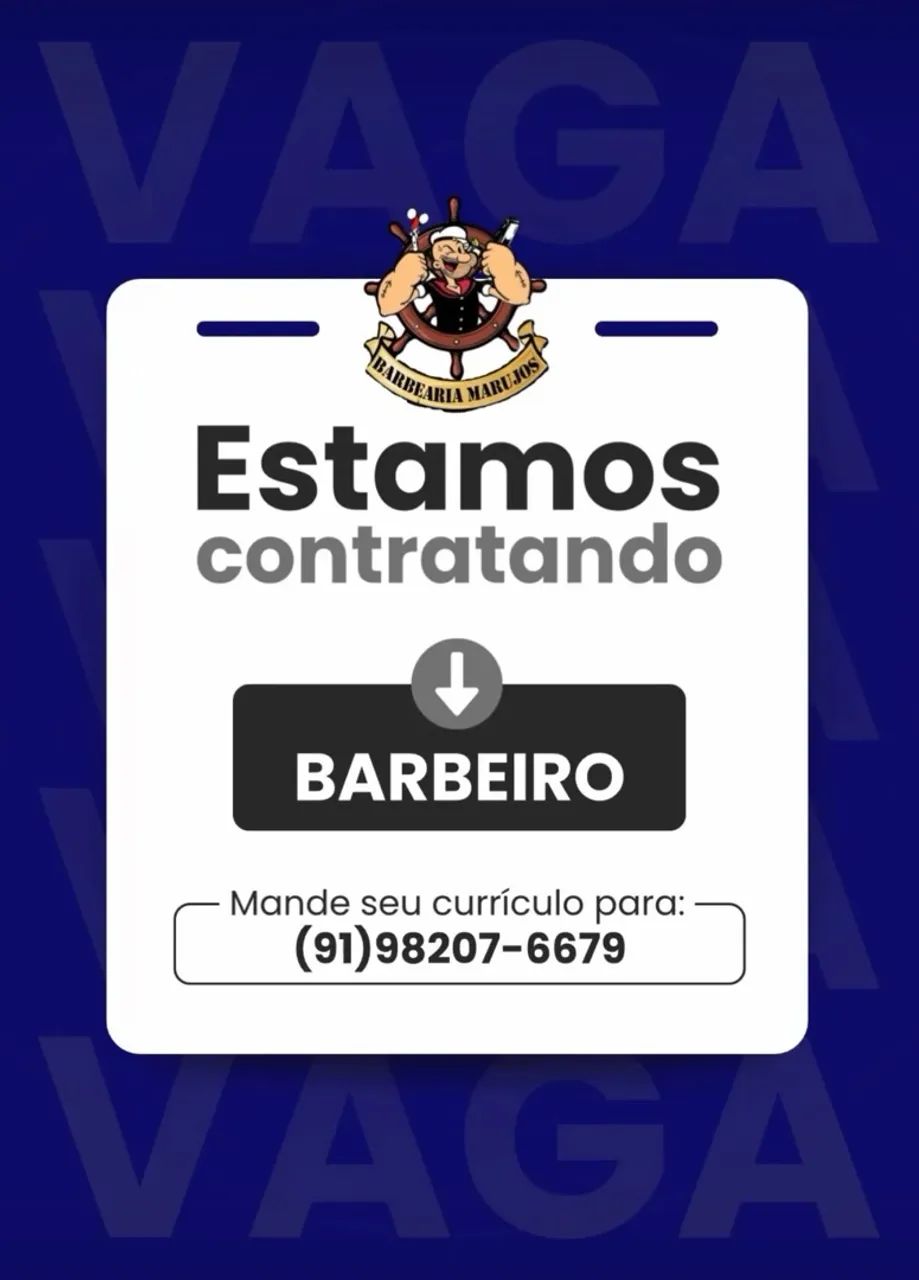 Vaga de barbeiro 