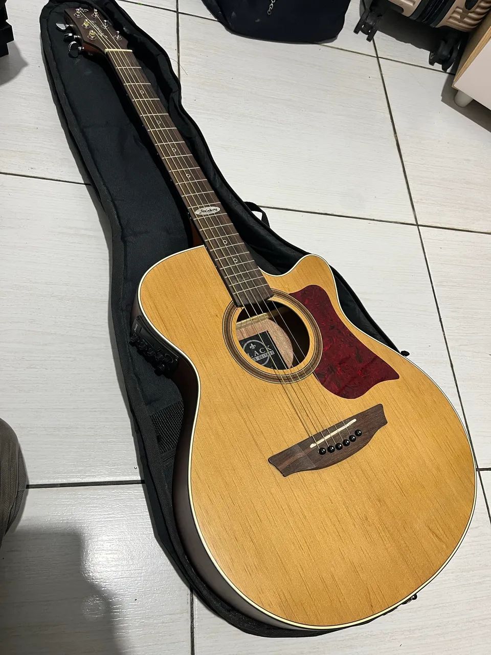 Violão Flat aço Strinberg com capa 