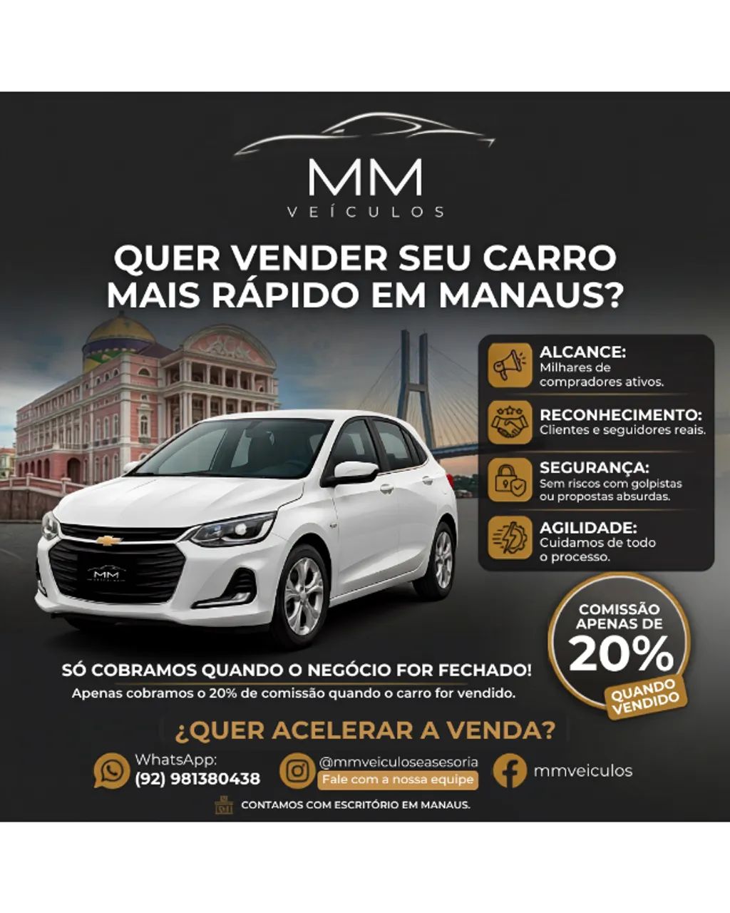 Te ajudamos vender teu carro mais rapido