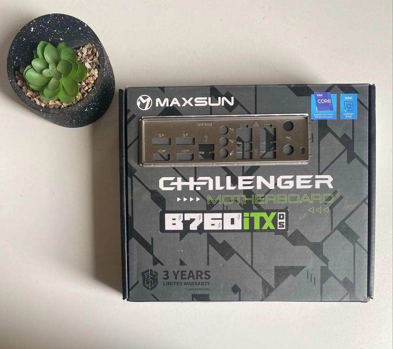 Placa Mãe B760 itx DDr5 Challenger  - Foto 4