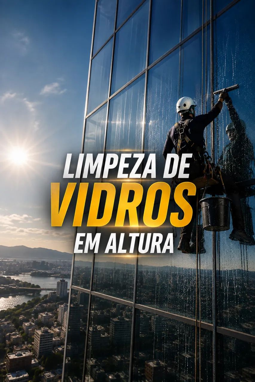 Limpeza de Vidros em Altura | Residencial e Predial