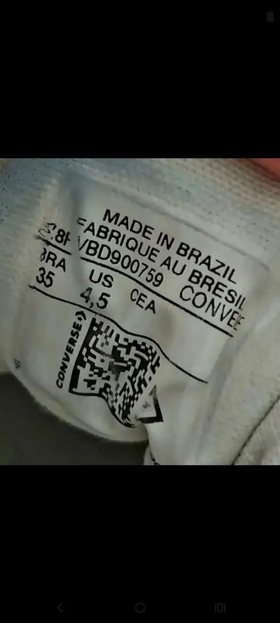 ALL Star Converse número 35 original  - Foto 3