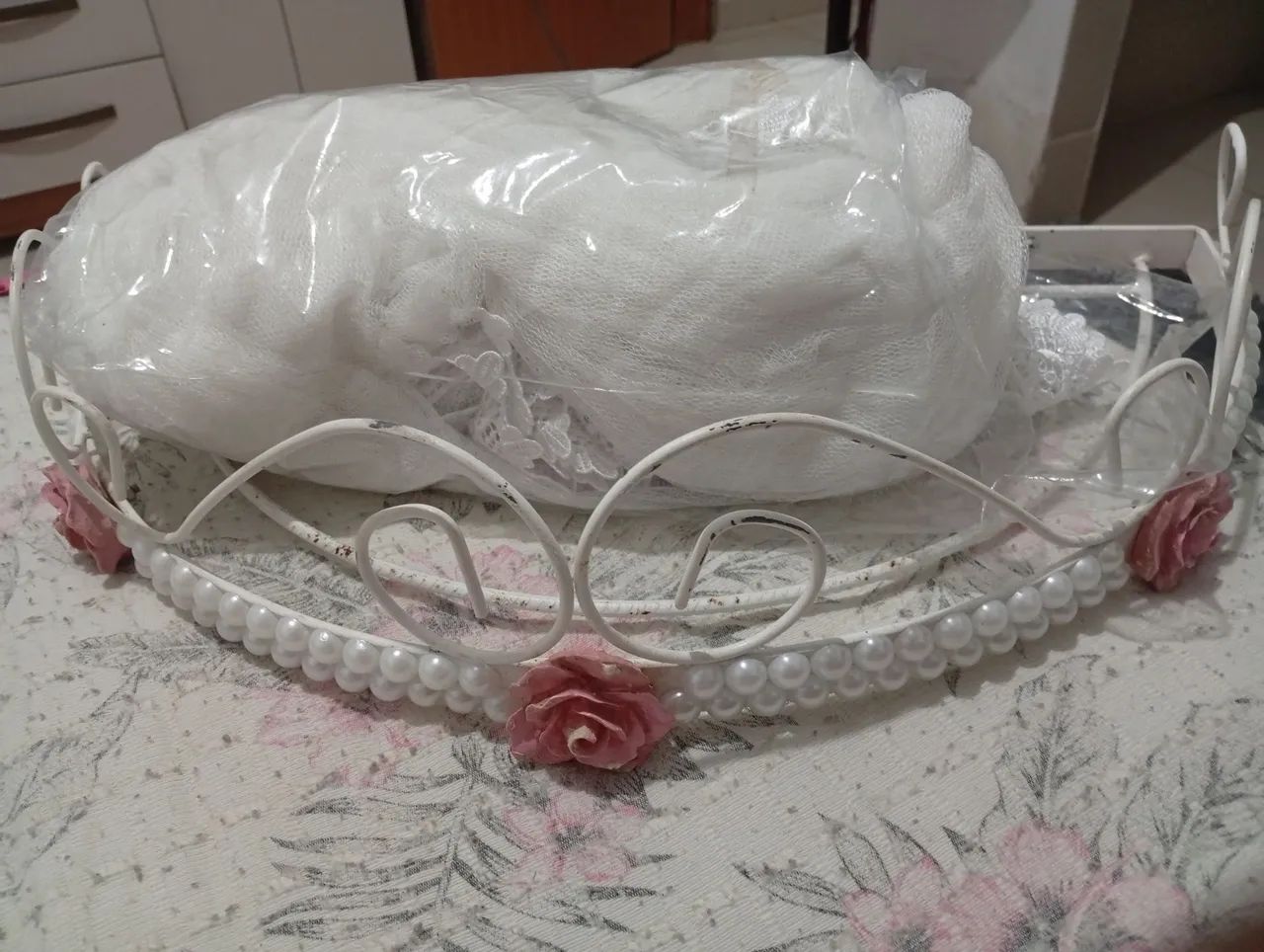 Vendo véu +dossel 