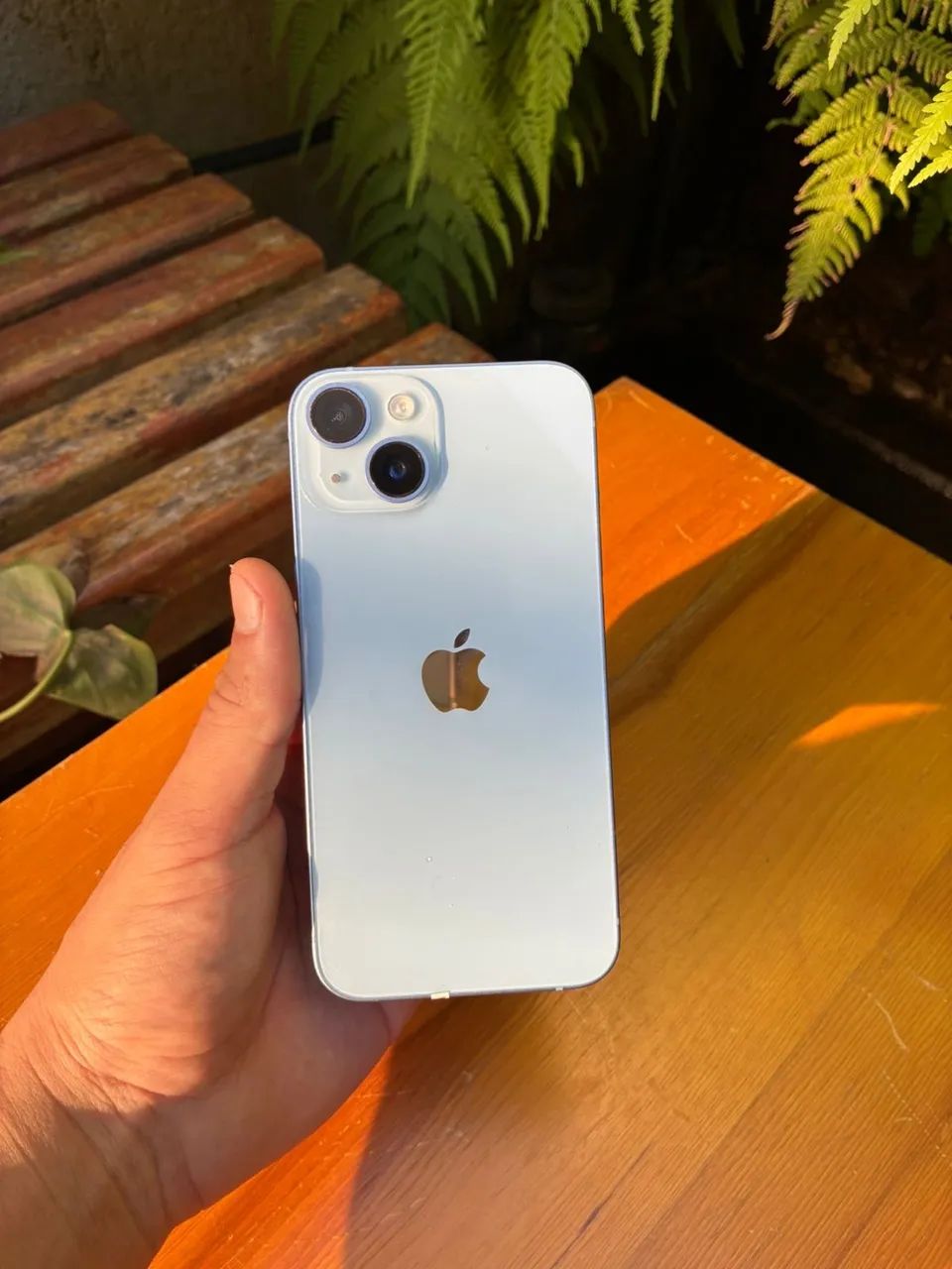 iPhone 14 azul claro- 128GB - Foto 4
