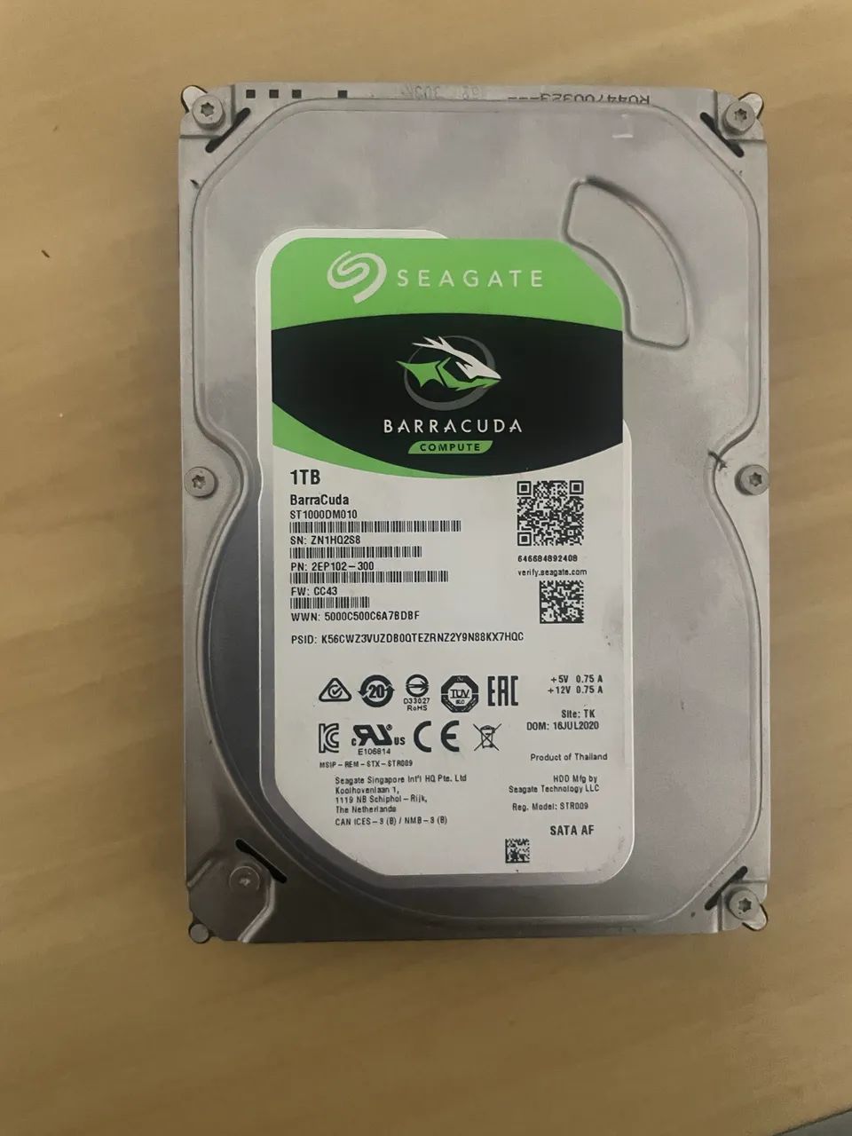 Hd 1tb seagate