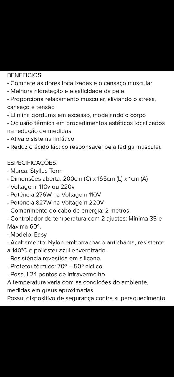 Manta térmica corporal  - Foto 3