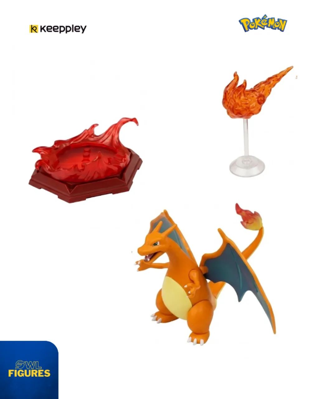 Pokémon Charizard - Figura De Ação Blokees - Foto 5