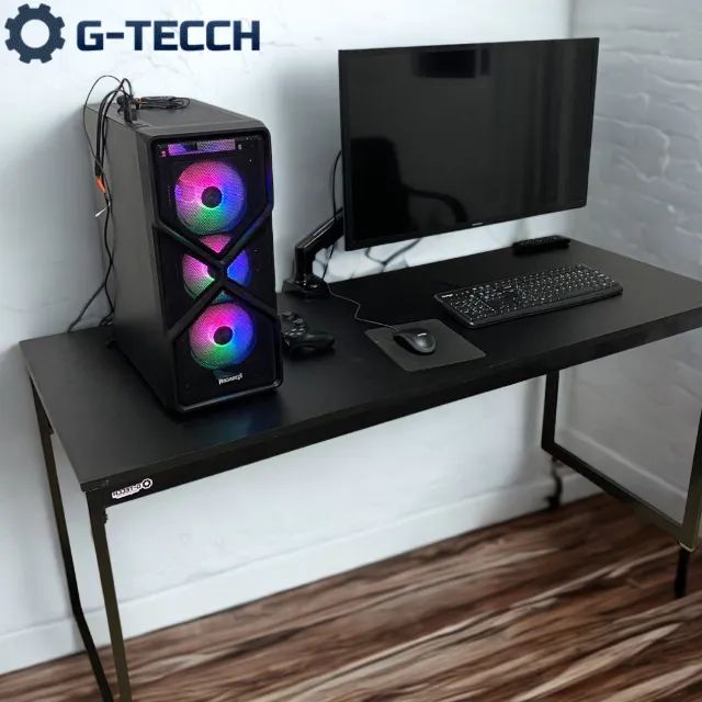 Mesa para Computador Reforçada 1,5m NOVA Estilo Industrial Multiuso de Notebook Estudo - Foto 3
