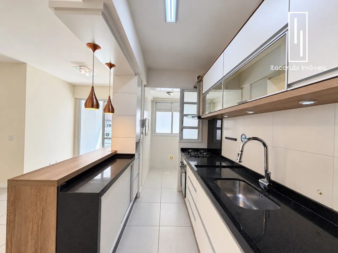 Apartamento semimobiliado com face norte - Foto 5