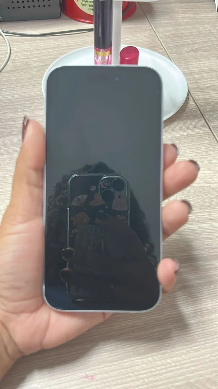 iPhone 15 128GB Branco - Impecável - Foto 5