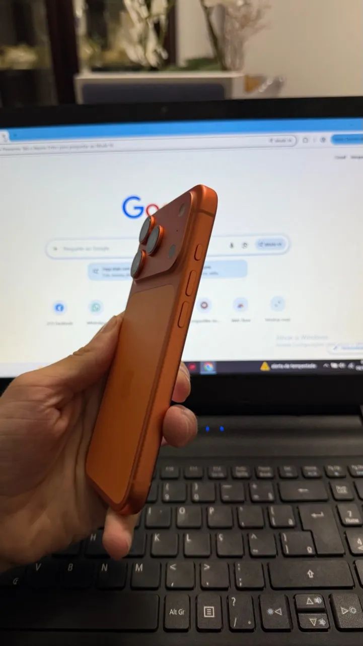 IPHONE 17 PRO APENAS ATIVADO - Foto 3