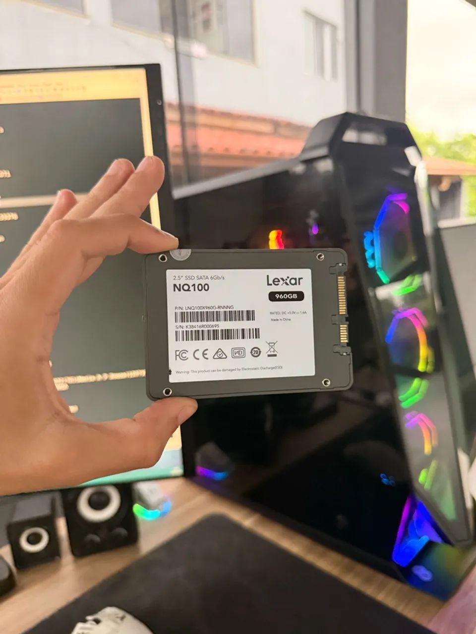 SSD 960gb SSD LEXAR 1TB - Foto 2