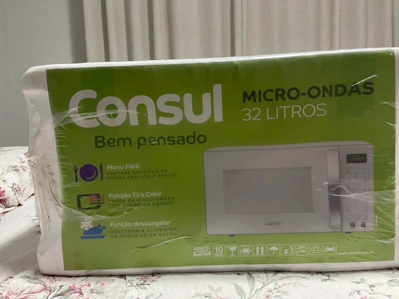 Microondas 32 litros consul 