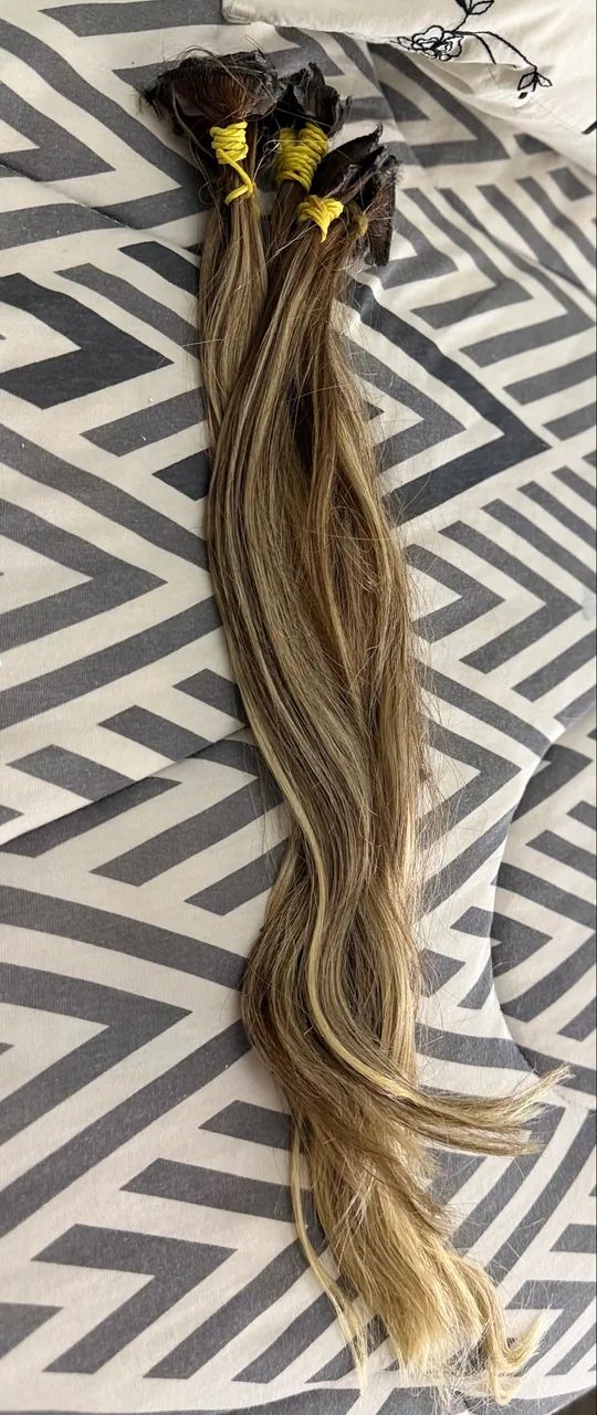 Cabelo loiro já método fita - Foto 2