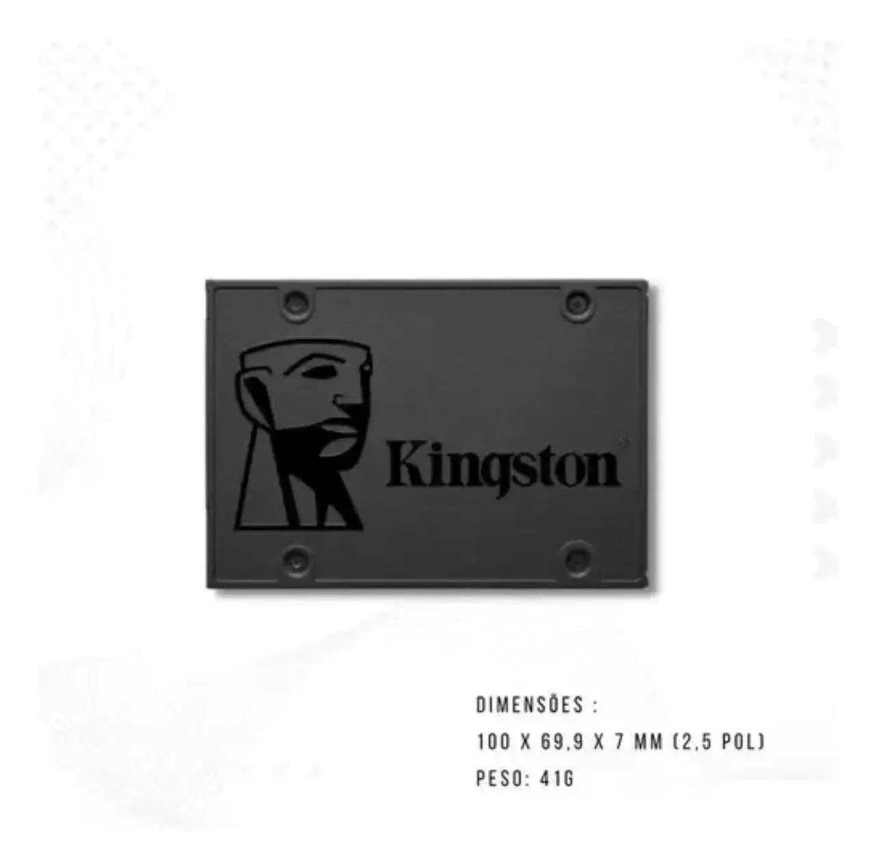 Kingston Ssd 10x Mais Rápido 480gb - Foto 3