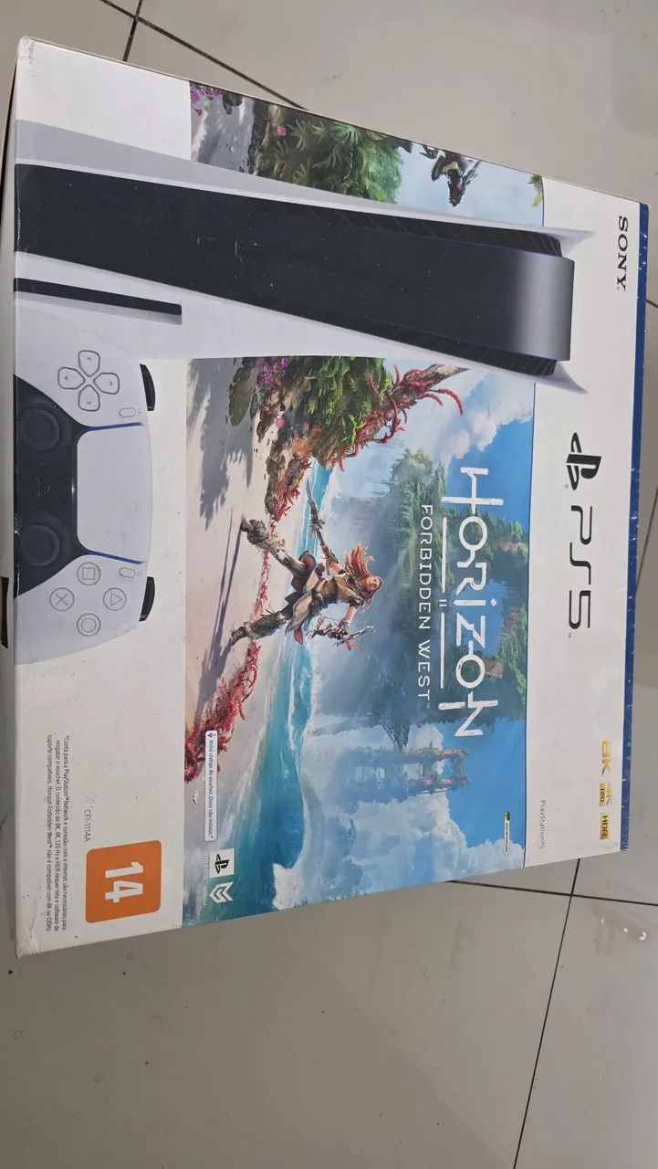 Playstatio 5 com mídia 