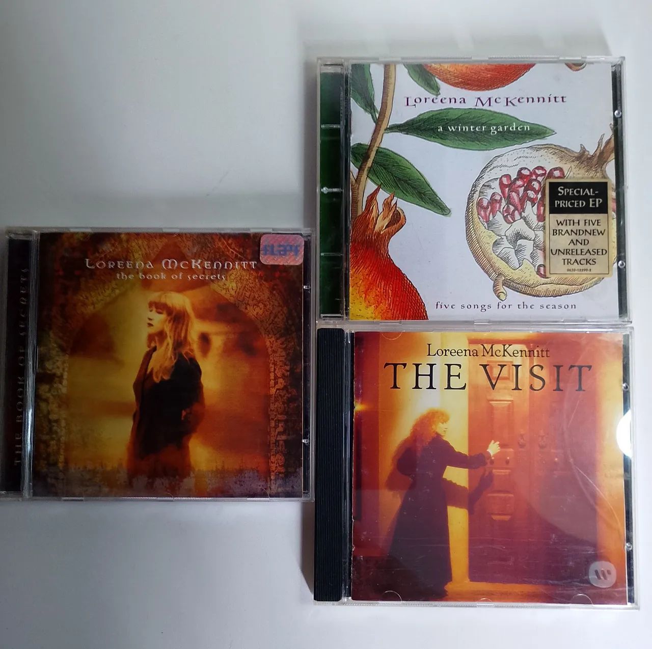 Lote 3 CDs Loreena McKennitt - 2 Importados 1 Nacional - Ótimo Estado