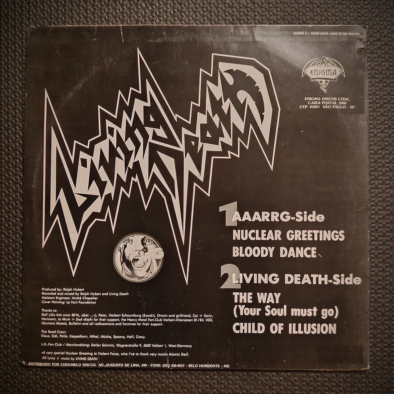 LP LIVING DEATH - back to the weapons - Foto 2