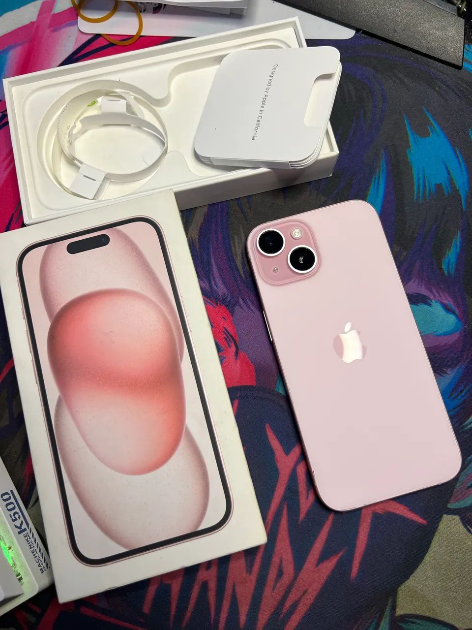 iPhone 15 128gb com caixa 100% bateria  - Foto 3