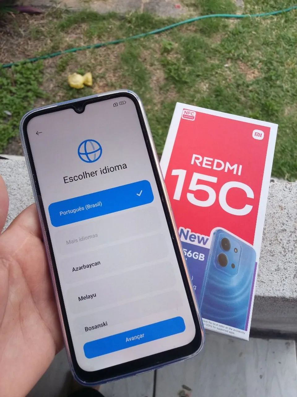 Celular redmi 15c novo