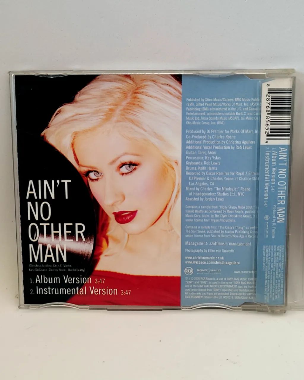 CD single de Aint No Other Man Christina Aguilera. - Foto 3