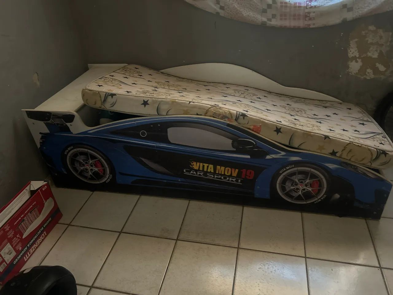 Vende se cama infantil com colchão  - Foto 2