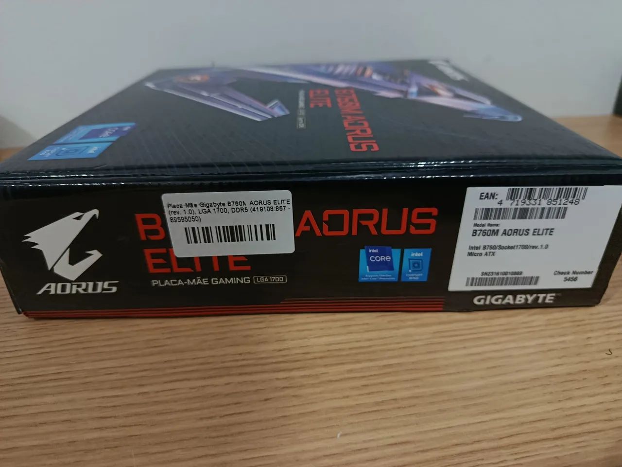Gigabyte B760M Aorus Elite DDR5 - Foto 2