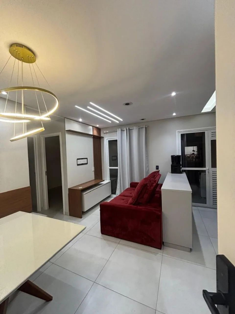Apartamento mobiliado em Alphaville 52m 2 qtos 1 vg 