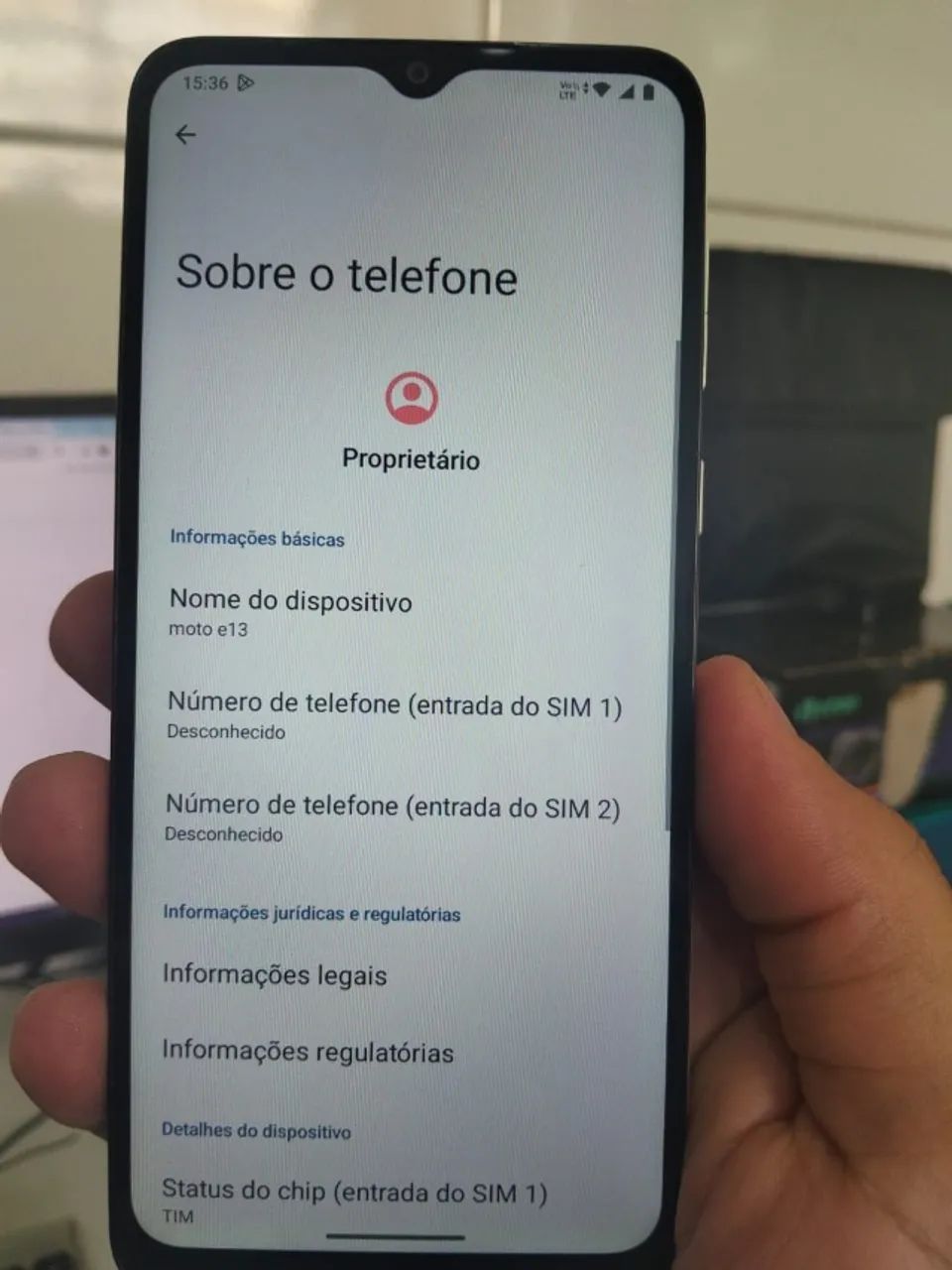 Moto E13 Branco 32GB / 2GB RAM - Ótimo Estado e Funcionando 100% - Foto 5