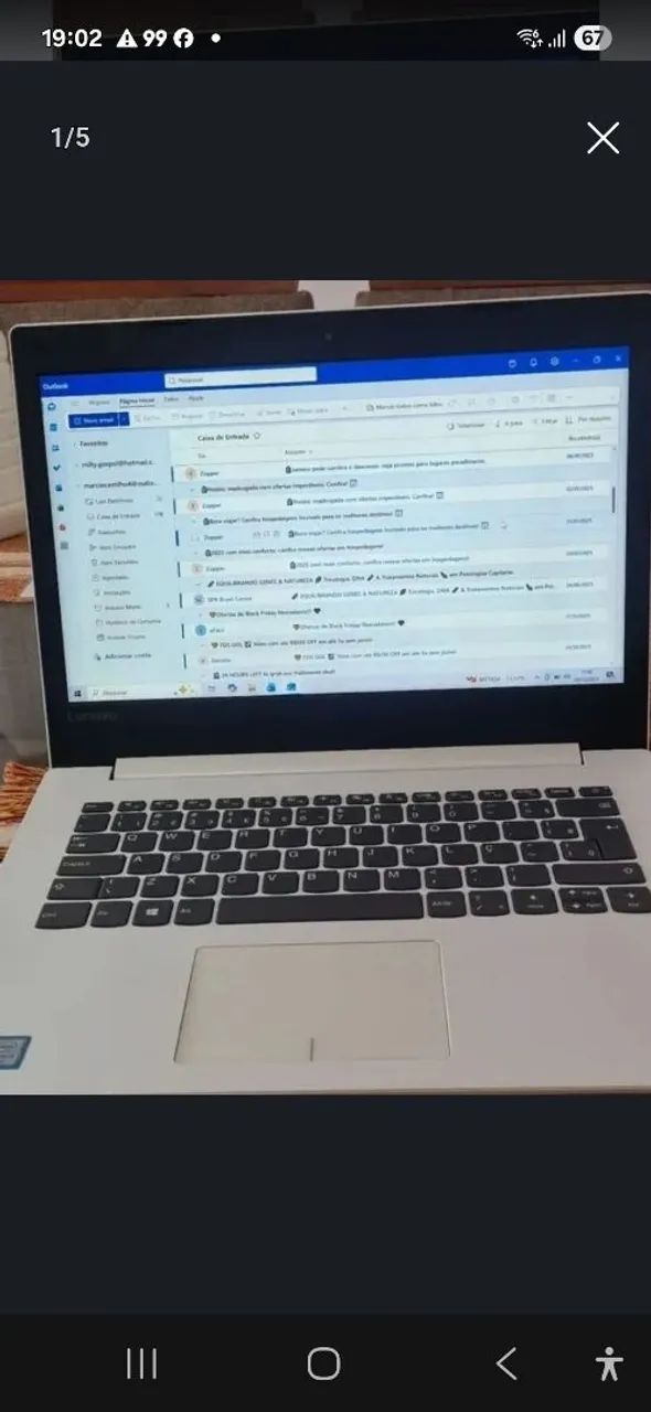 Computador seminovo Lenovo