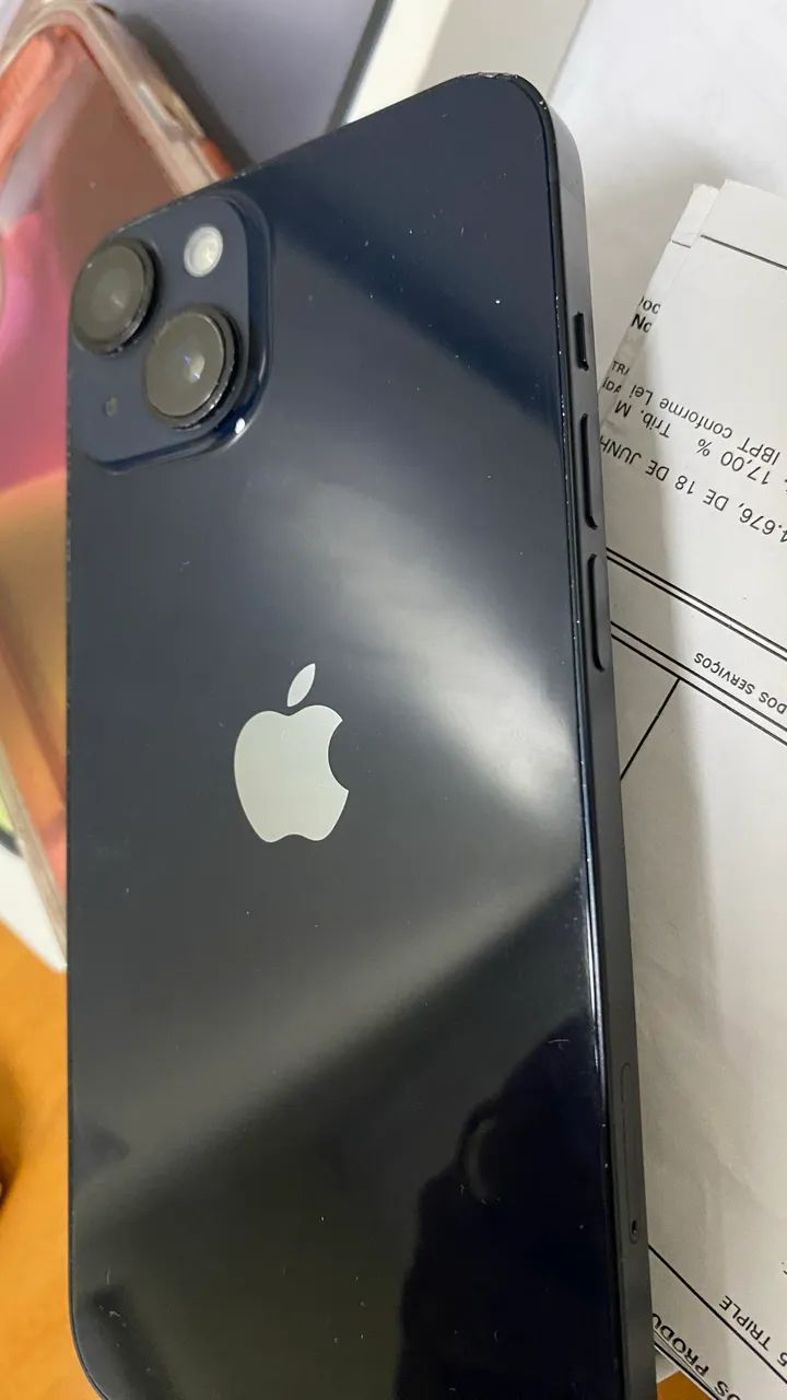 Iphone14 128gb com nota fiscal completo venda ou troca - Foto 4