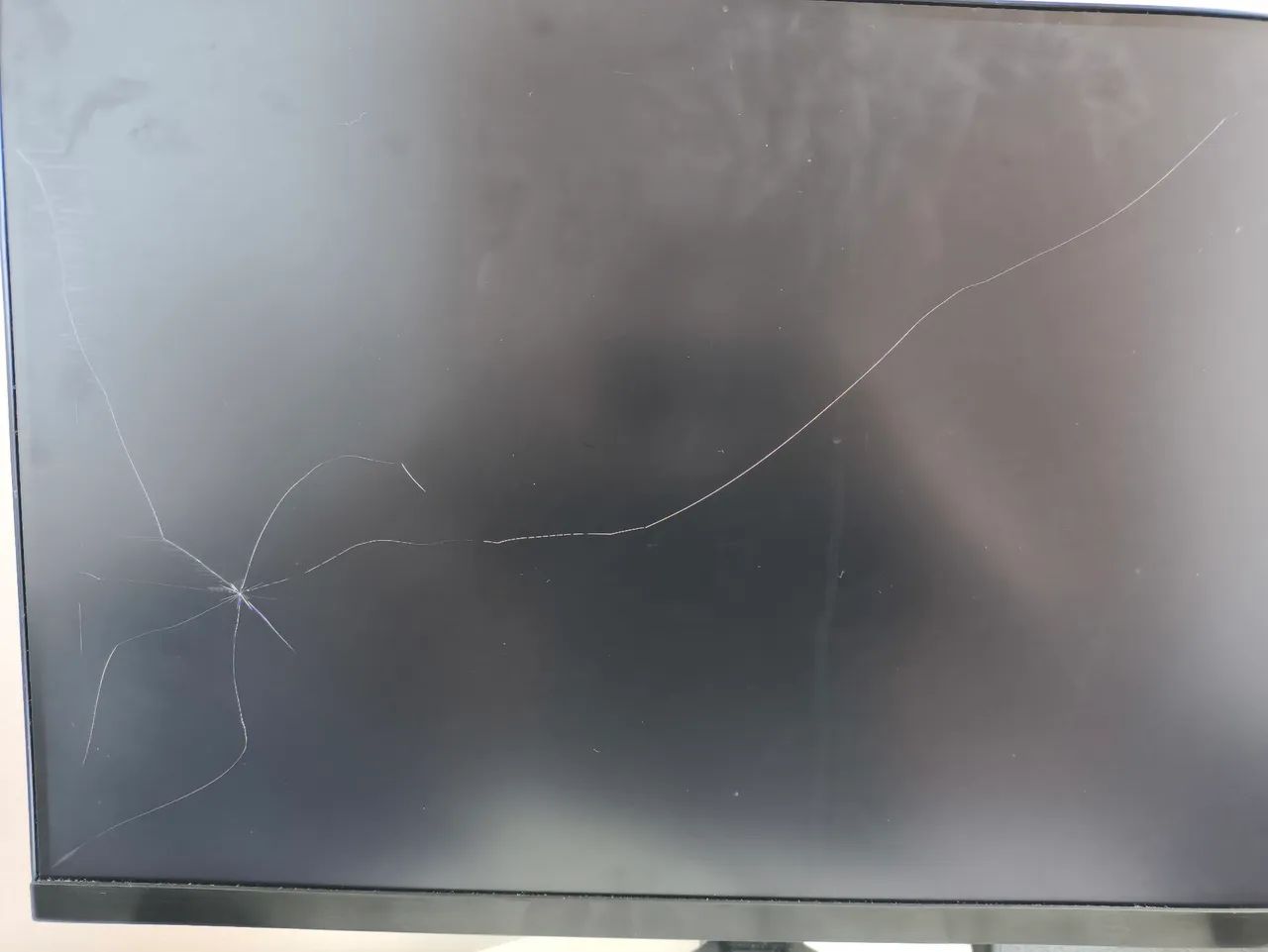 Monitor Samsung 27 polegadas Quebrado + Fonte e Cabo HDMI - Foto 3