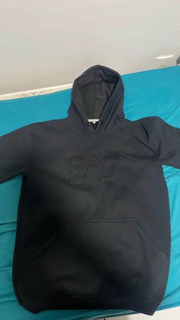 Moletom preto qualidade perfeita