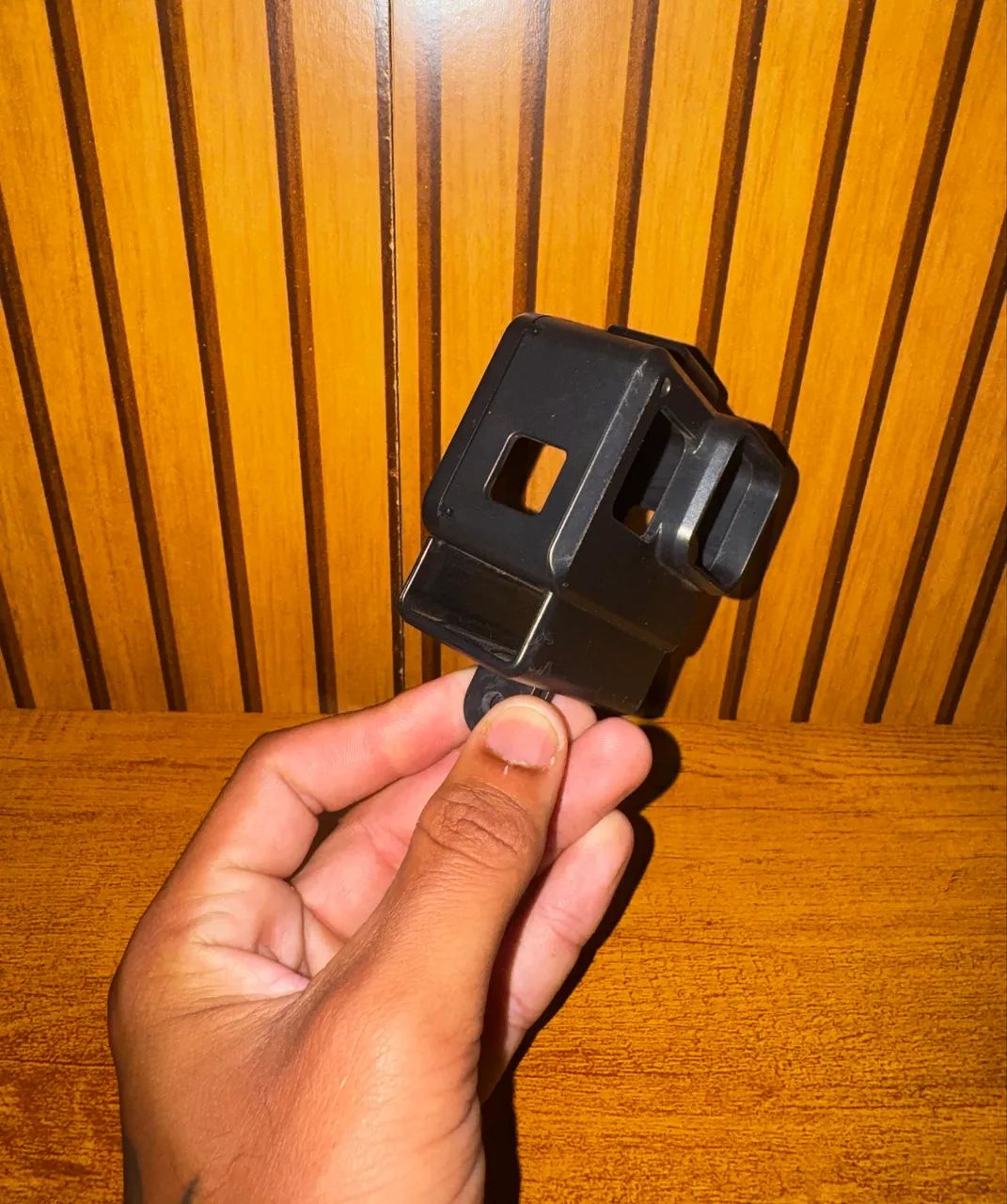 Adaptador de microfone para GoPro original com o microfone original - Foto 5