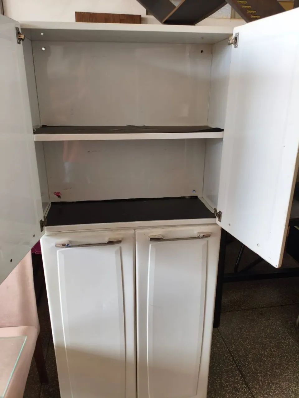 Paneleiro de aço usado porém conservado ((ENTREGO GRATIS)) - Foto 4