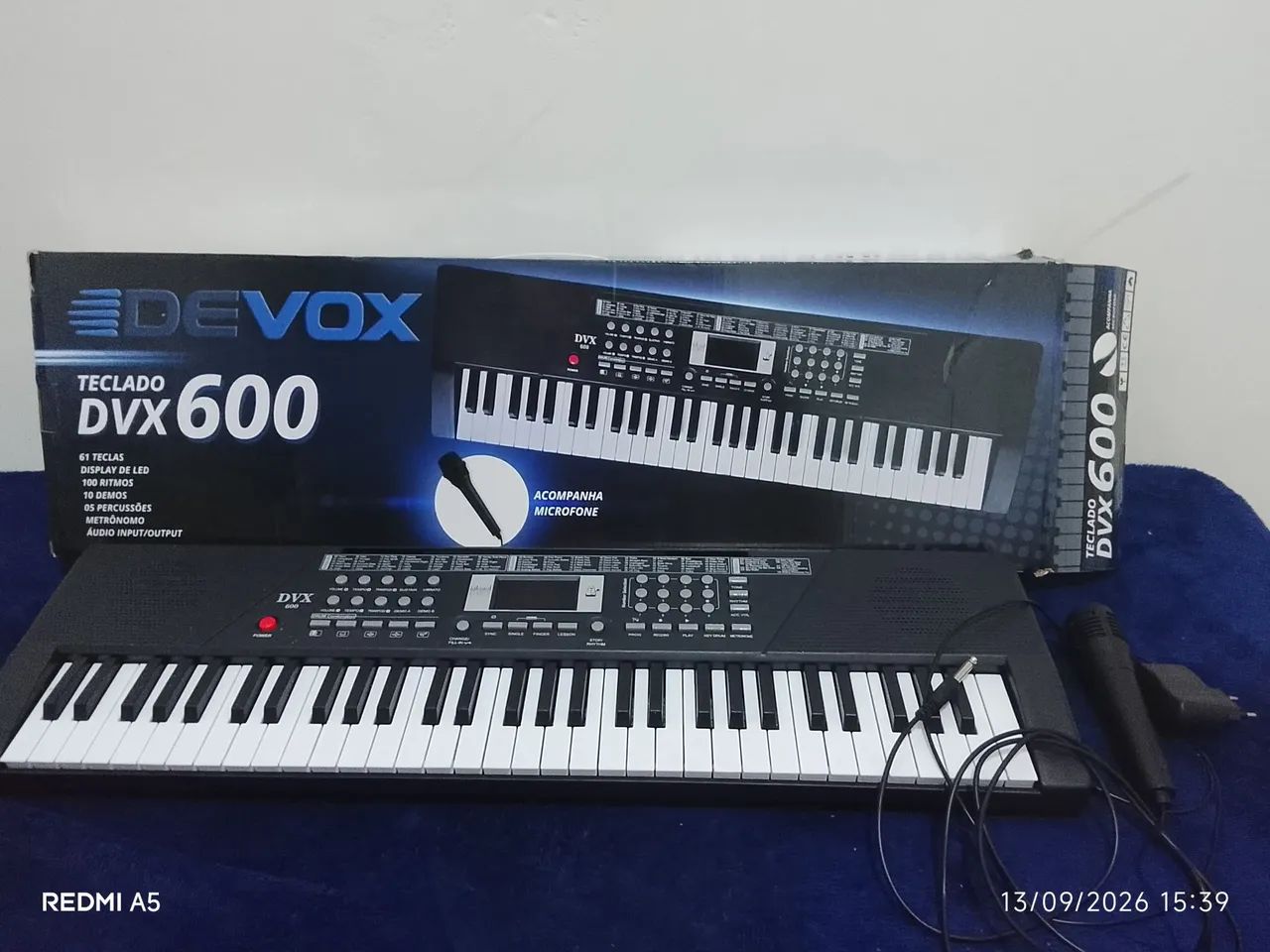 Teclado DVX 600 - Instrumentos musicais - Olaria, Aracaju