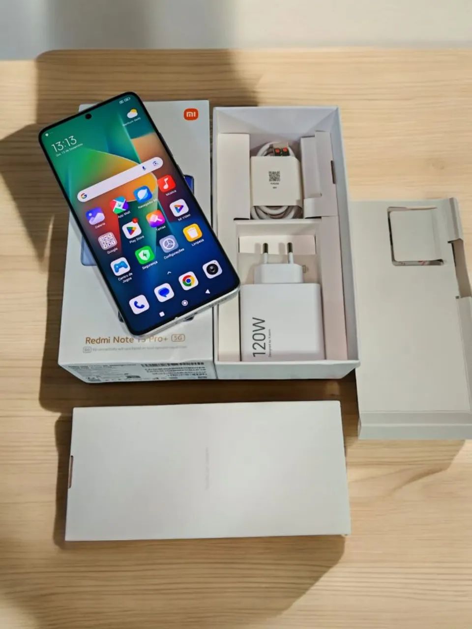 REDMI NOTE 13 PRO PLUS 5G 512GB 12+6 RAM/MOONLIGHT WHITE 
