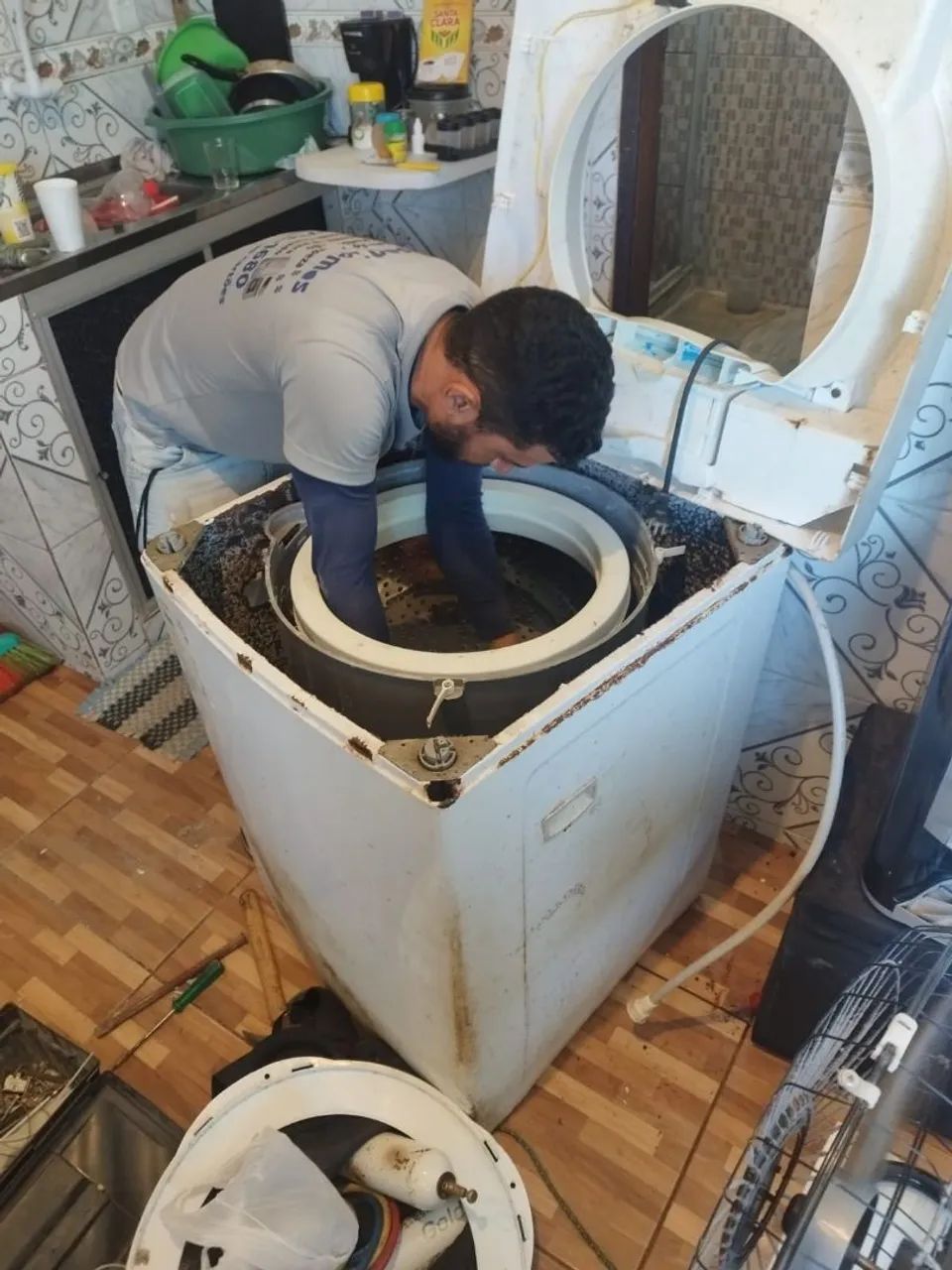 Conserto em máquina de Lavar roupas 