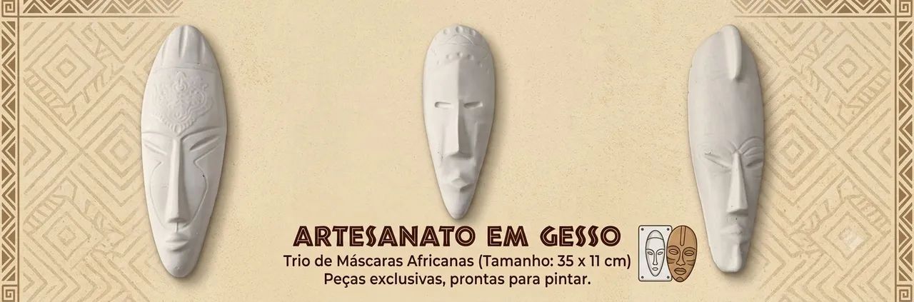 Artesanato em gesso