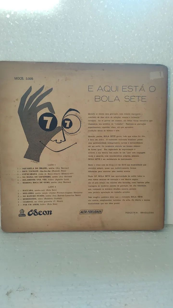 LP Aqui está o Bola Sete - Foto 2
