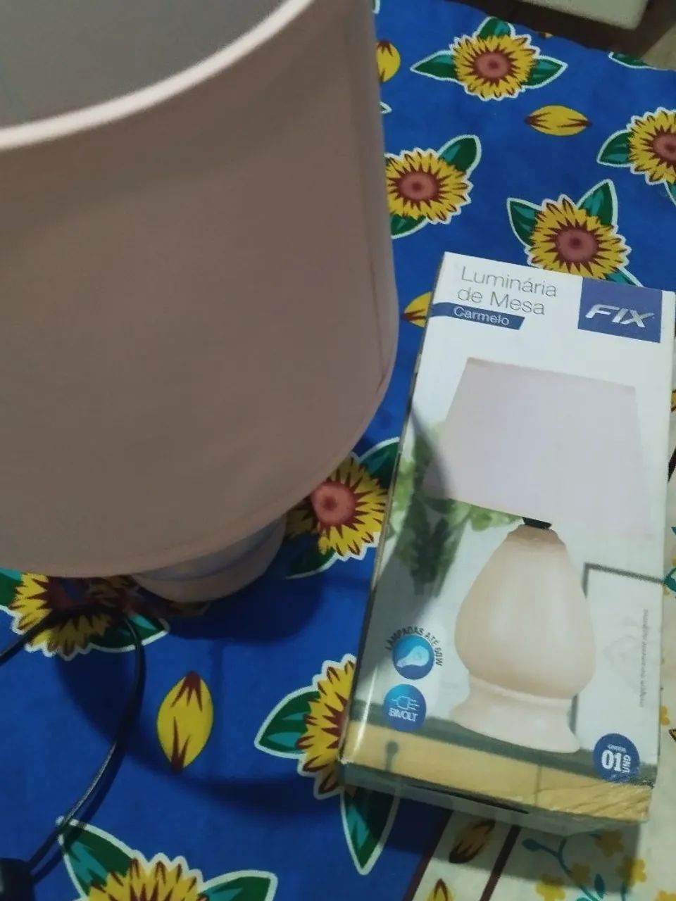 Luminária de Mesa Rosa Fix  - Foto 2