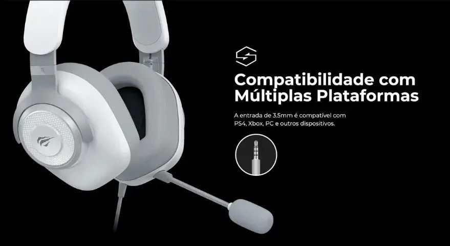 Fone Headset Gamer HAVIT H2230d - Foto 4