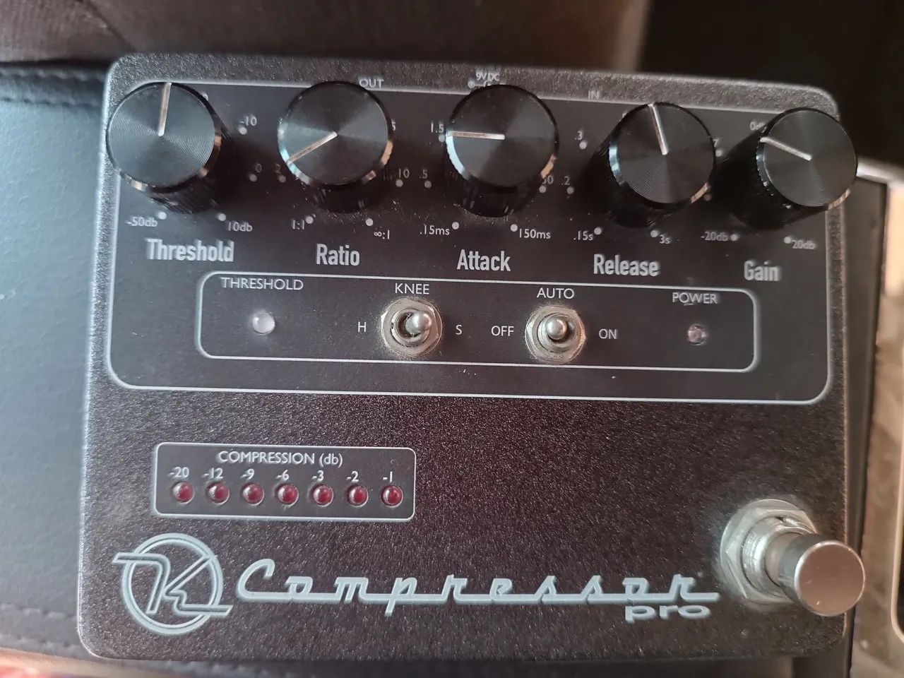 pedal compressor gringo p guitarra 