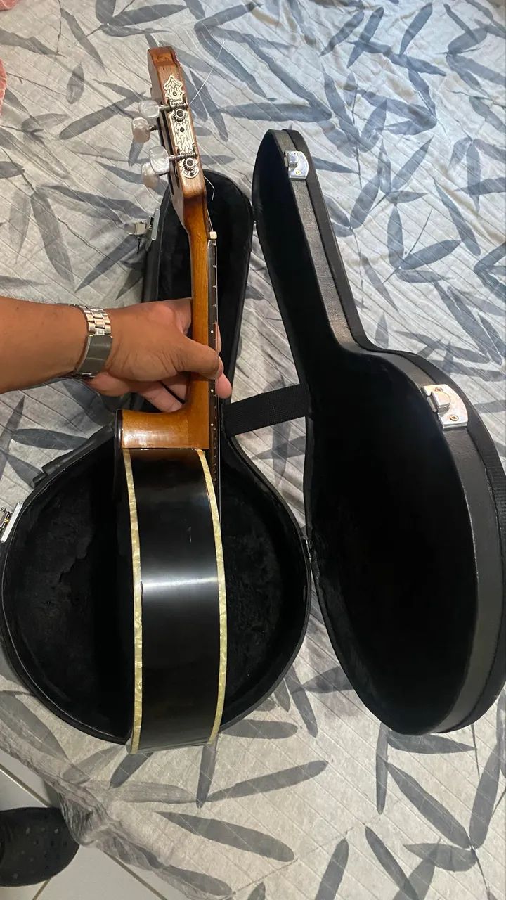 Vendo Banjo de Luthier bem conservado. - Foto 4