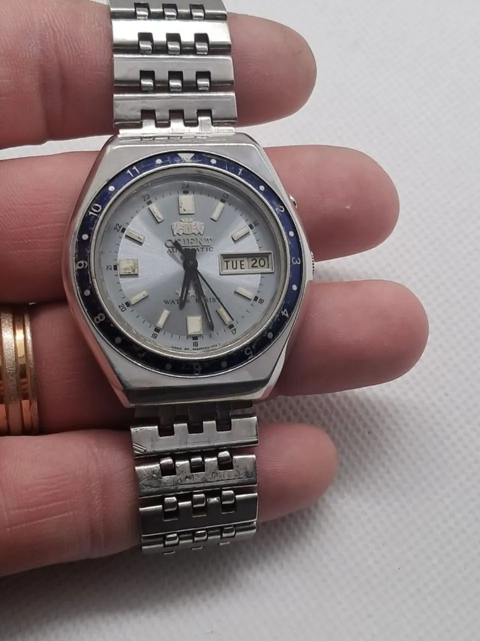 Relogio orient automático besel