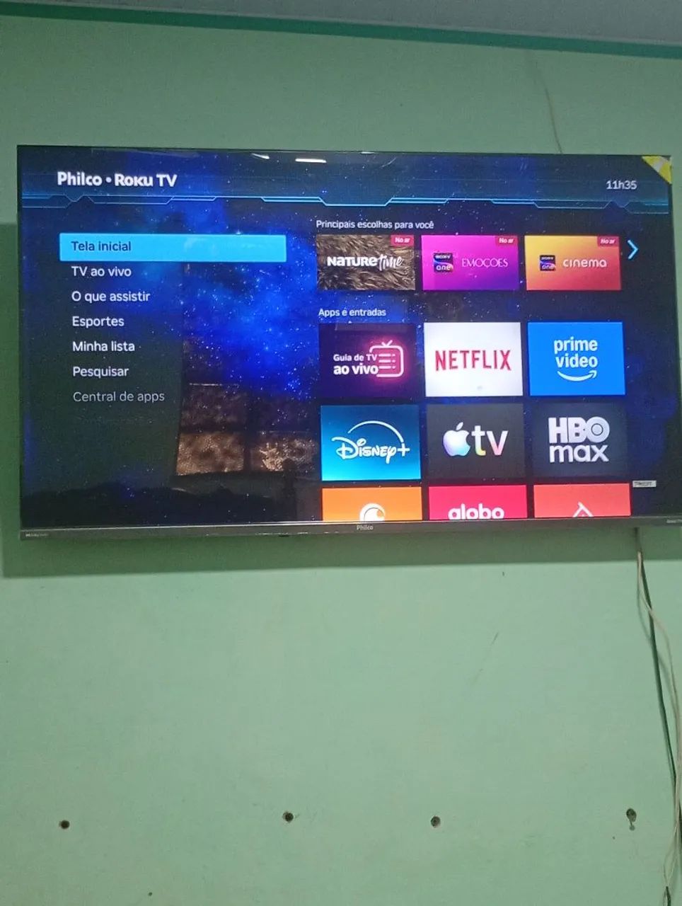 tv Philco 50 polegadas ROKU TV R$ 1000,00 - Foto 3