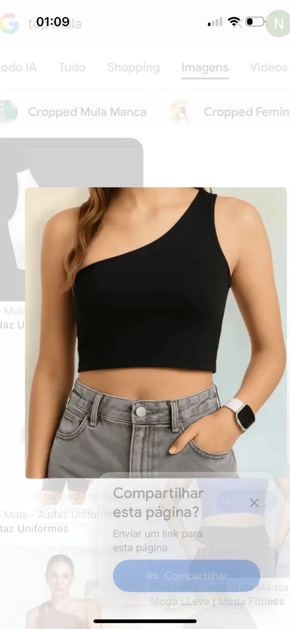 Kit 2 tops pretos 
