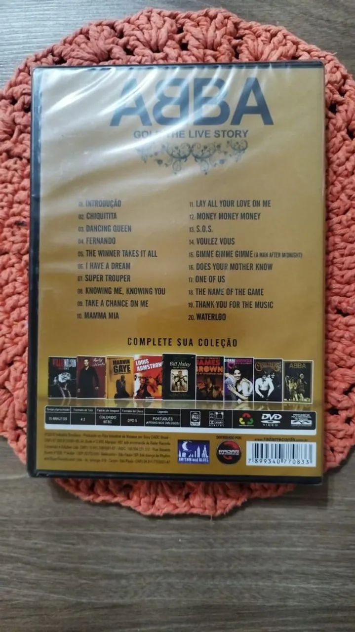 CD ABBA GOLD THE LIVE HISTORY - Foto 2